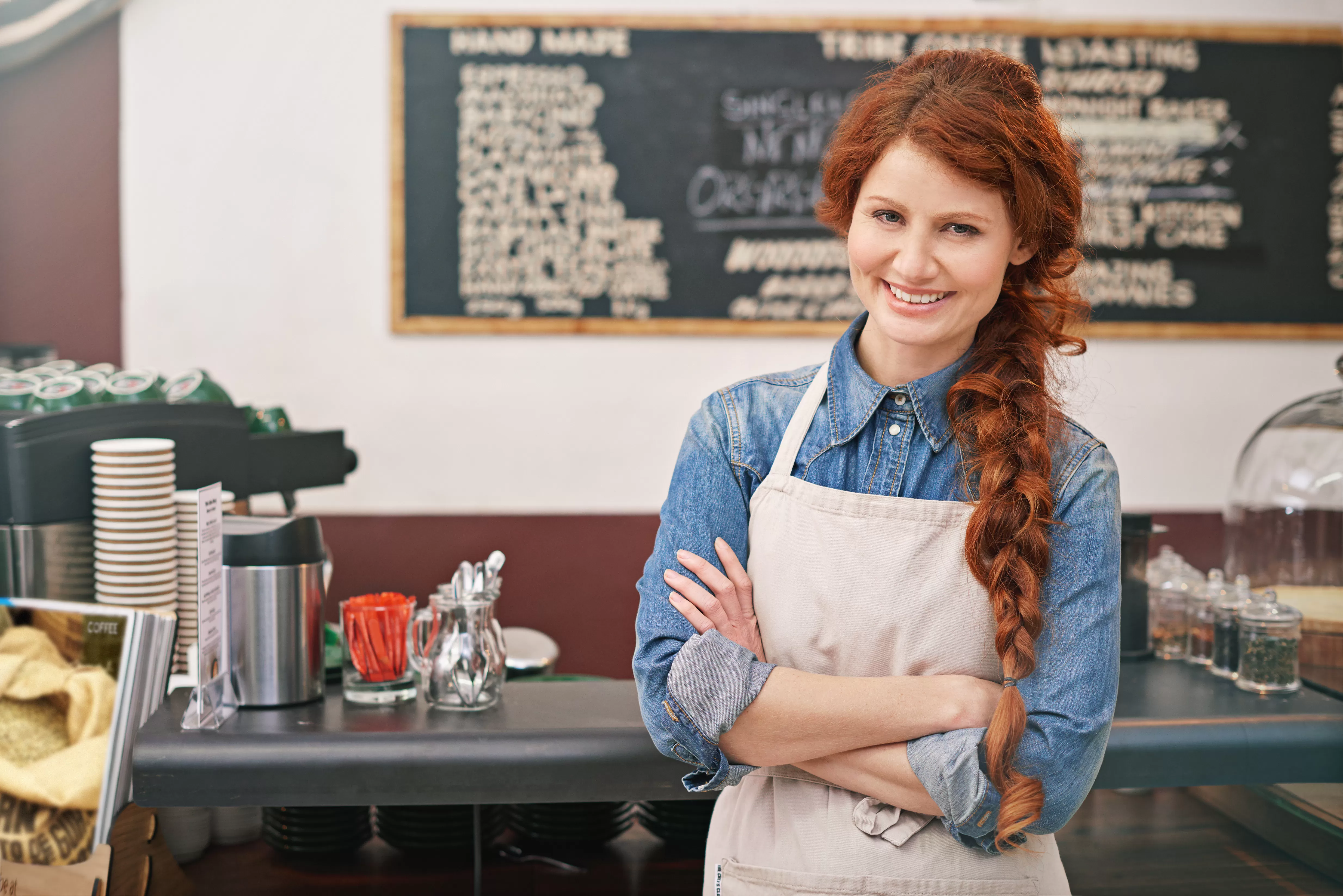 A woman who became a member of MHCU took advantage of the credit union’s low business loan rates to open her own cafe.